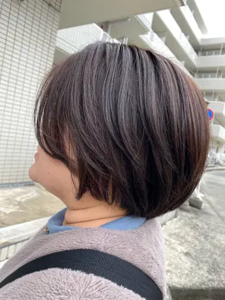 ショート カラー MASUMI／ 川西能勢口LUMIAのヘアスタイル