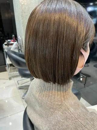 ショート カラー 女性リピ90%🍨 🩷佐藤みずきのヘアスタイル
