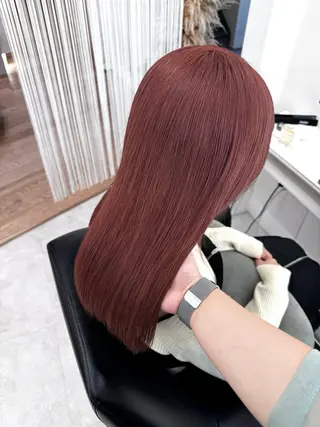 ロング カラー ParveMix🍀 藤原愛未のヘアスタイル