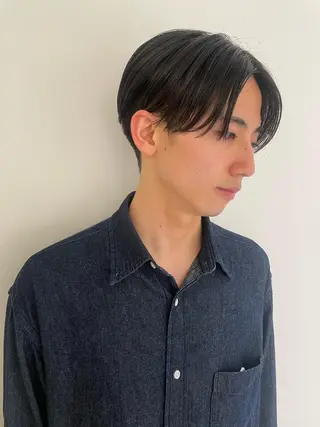 ショート メンズ 【吉祥寺】ショート/ レイヤーボブ/ryoのヘアスタイル
