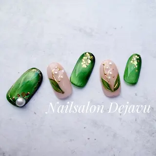 ネイル Nail salon Dejavu 🌿のネイルデザイン