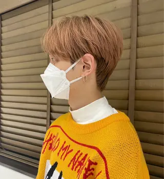 ミディアム カラー メンズ 榊原 貫太のヘアスタイル