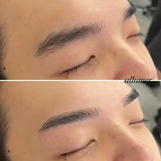 メンズ アイブロウ メンズ眉毛サロン allumerりさの眉毛・アイブロウイメージ