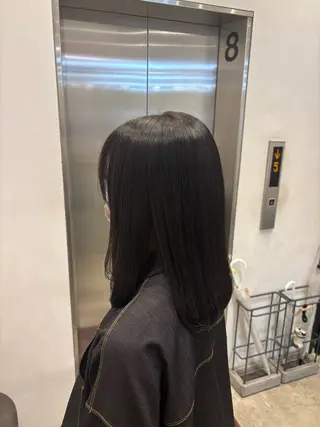 カラー さらさら縮毛矯正 得意です✨️なつみのヘアスタイル