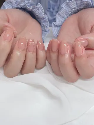 ネイル パラジェルネイル 大人可愛/シンプルのネイルデザイン
