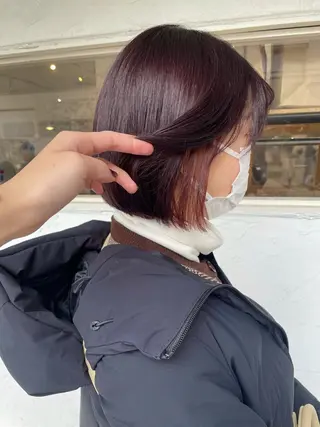 カラー 後藤 陽花子のヘアスタイル