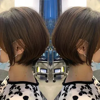 ショート ✨縮毛矯正/髪質改善 錦糸町/松坂拓馬のヘアスタイル