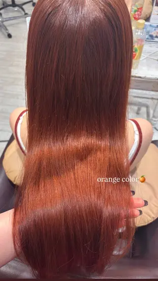 カラー Ashanti 濱野のヘアスタイル