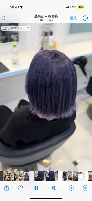 ミディアム カラー ♥️暖色カラ ー♥️由夏のヘアスタイル