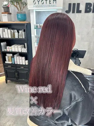 ロング 市毛 結菜のヘアスタイル