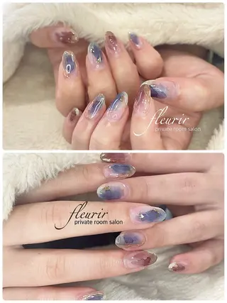 ネイル フルリール 【プライベートサロンのネイルデザイン