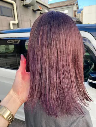カラー SALOWIN栄 高須大貴のヘアスタイル