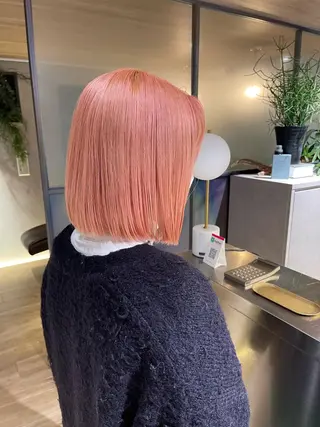 カラー 永田 優希のヘアスタイル