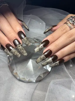 ネイル ハイビスカス ネイルサロンのネイルデザイン