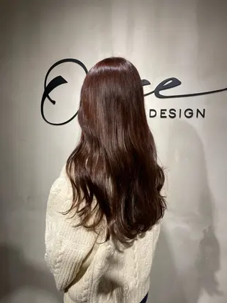 ロング カラー 艶感/レイヤーカット 🌐Taketoのヘアスタイル