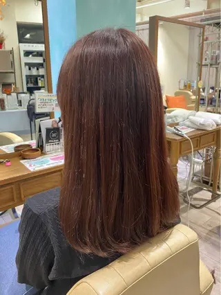 ロング カラー 後藤 瀬奈のヘアスタイル