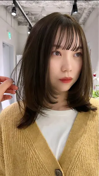 ミディアム Mai🍀西梅田 メンズカットモデルのヘアスタイル