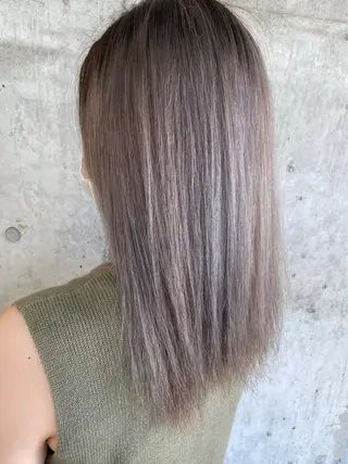 ロング カラー メンズ ❤️カラー得意 🧡松浦睦樹❤️のヘアスタイル