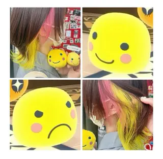 ショート GARU-ガル-所属・TSUNO🦖 派手髪/オタク美容師のヘアスタイル