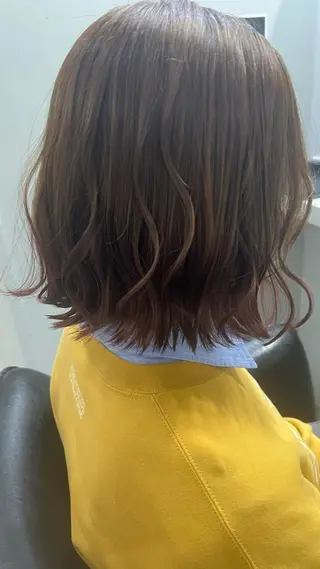 ミディアム カラー 🎀tokute ナオ🧸のヘアスタイル