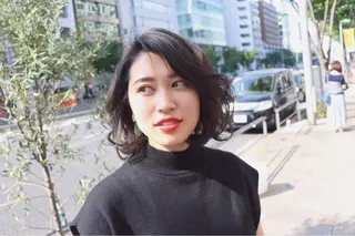 ミディアム カラー お気軽にどうぞ ✩☪︎⋆｡IZUMIのヘアスタイル