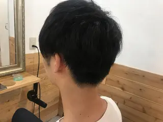 ショート ヘアアレンジ メンズ 蔵前🫧韓国風レイヤ ーカット🫧KAHOのヘアスタイル
