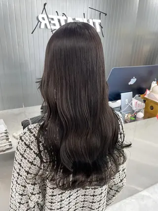 カラー ウルフカットマスター みつきのヘアスタイル