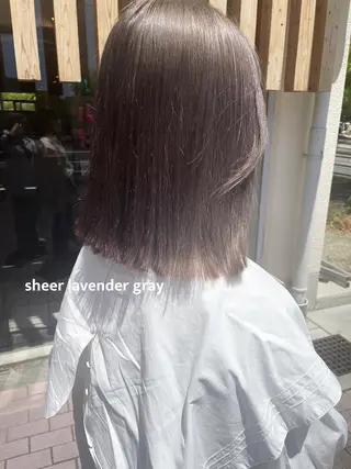 セミロング カラー パーマ メンズ cipre miyabiのヘアスタイル