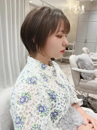 ショート 小野 明日香のヘアスタイル