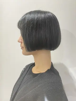 ショート ボブ人気No,1✨ TAME副店長のヘアスタイル
