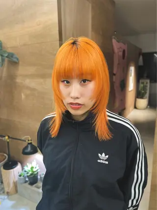 ミディアム カラー 関 京磨のヘアスタイル