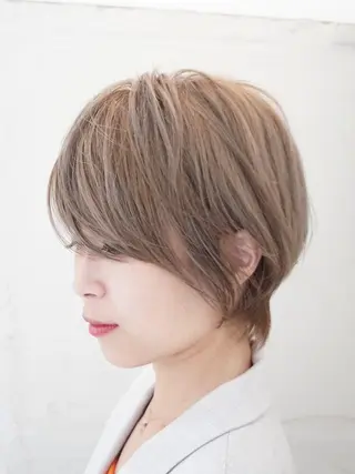 ショート カラー ショート/髪質改善/ 【きち】のヘアスタイル
