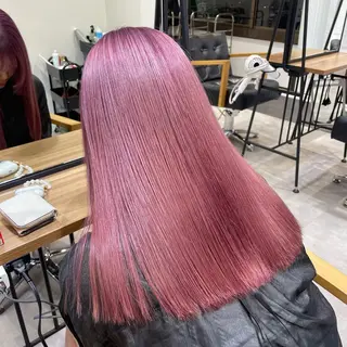ロング カラー うる艶/ハイトーン 🎀hina🎀のヘアスタイル