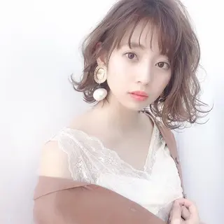 ショート カラー パーマ 🎁LaBless 住ノ江(ラブレス)のヘアスタイル