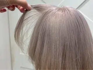 セミロング カラー 横浜/ミルクティー カラー🤍みうのヘアスタイル