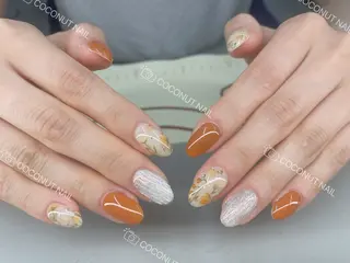 ネイル 神田 ココナッツのネイルデザイン