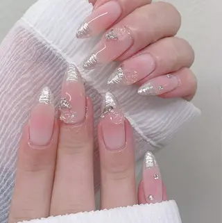 ネイル 🎀PG🩵 ネイルサロンのネイルデザイン