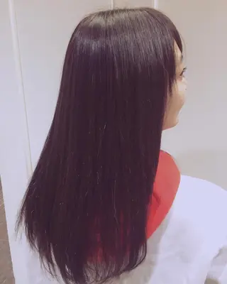 セミロング カラー パーマ ヘアアレンジ マツエク・マツパ rico_by ヘアとアイブロウの眉毛・アイブロウイメージ