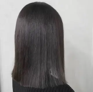 ミディアム カラー nu ✧︎*。のヘアスタイル