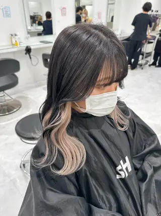 ロング カラー 韓国ヘア🇰🇷🎀 みきのヘアスタイル