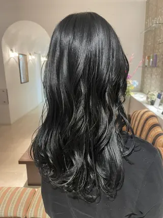 ロング カラー 迫田 ゆりのヘアスタイル