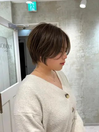 ショート 小野 明日香のヘアスタイル