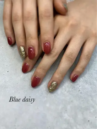 ネイル Blue daisy 栄本店のネイルデザイン