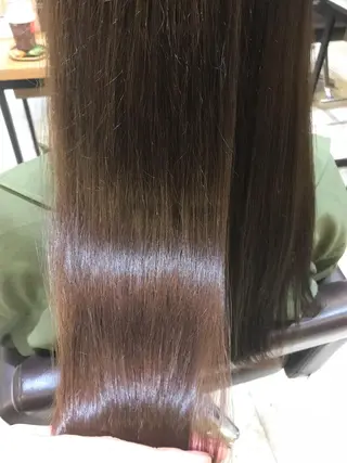 ロング カラー パーマ ヘアアレンジ メンズ キッズ ネイル マツエク・マツパ EnBlesS西宮 マンツーマン神道有基のヘアスタイル
