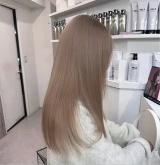 ロング 【渋谷ハイトーン/ ブリーチ】ミサキ🎀のヘアスタイル
