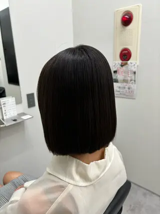 ミディアム 中島 真里奈のヘアスタイル