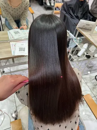 ロング 酸性ストレート人気 No,1/カスミ🩰のヘアスタイル