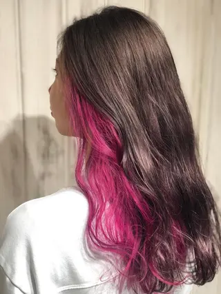 ロング カラー 永井大樹✨ 透明感カラー✨のヘアスタイル