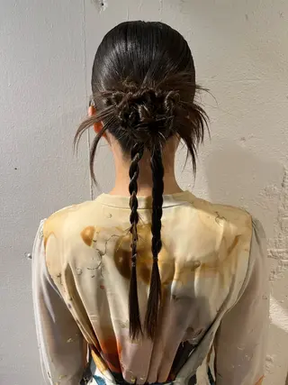 ヘアアレンジ サソウ ユリエ🥥のヘアスタイル