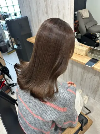 セミロング カラー 鈴木 悠平のヘアスタイル